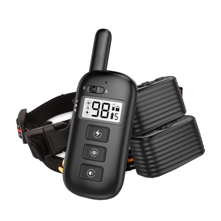 Remote Control Trainer Dog Collar Automatic Bark Stop Device, 1 Drag 1 (Red), 1 Drag 1 (Black), 1 Drag 1 (Orange), 1 Drag 2 (Orange+Red), 1 Drag 3