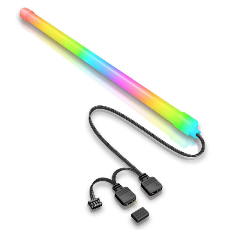 ARGB Chassis Light Bar Computer Decorative Silicone LED Lamp Strip, Y360 Round