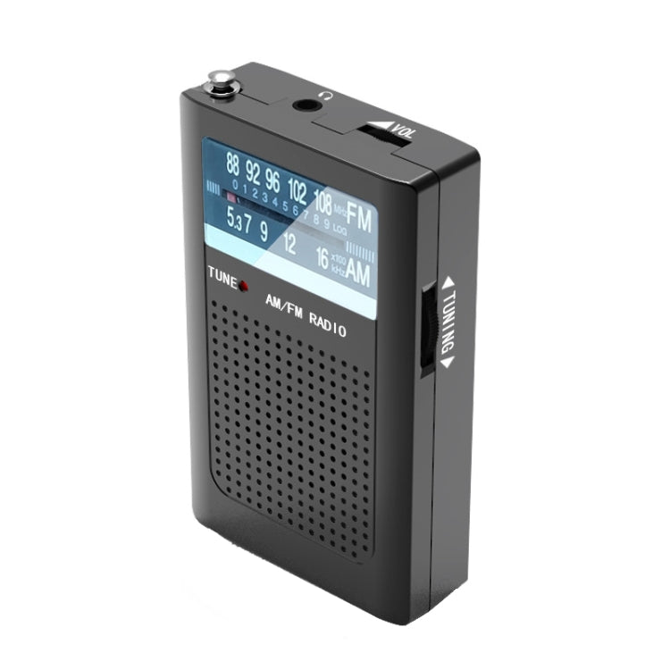 R06 Small FM/AM Pointer Frequency Adjustment Radios With Antenna Pocket Retro Radio, R06