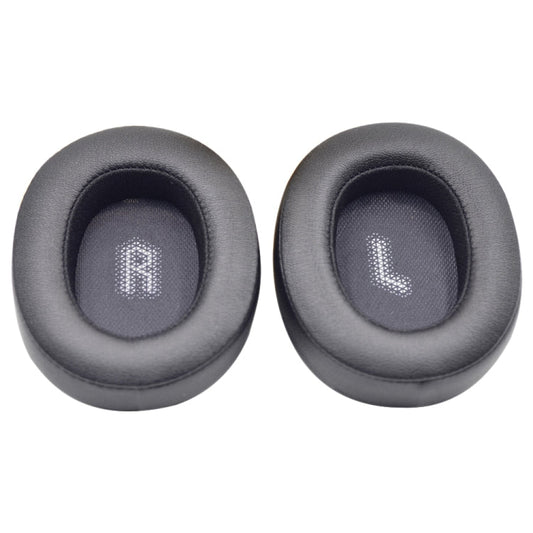 2pcs Headphone Cover Foam Cover for JBL E55BT, Color: Without LR, Black