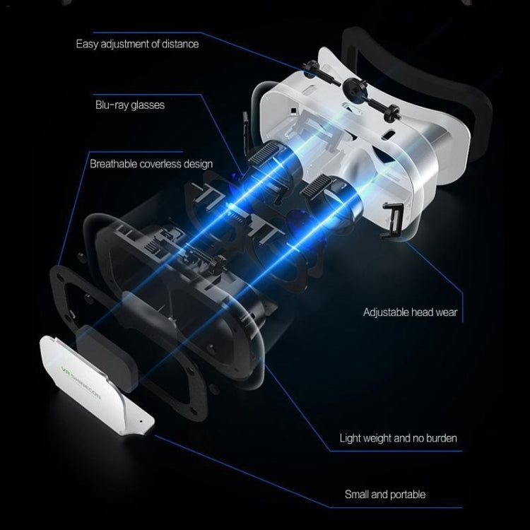 G05A 5th 3D VR Glasses Virtual Glasses, G05A with B03, G05A with 052, G05A with B01, G05A with 051, G05A with Y1 White, G05A with Y1 Black
