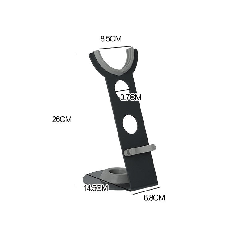 Punch Free Standing Hair Dryer Stand For Dyson 003 Black