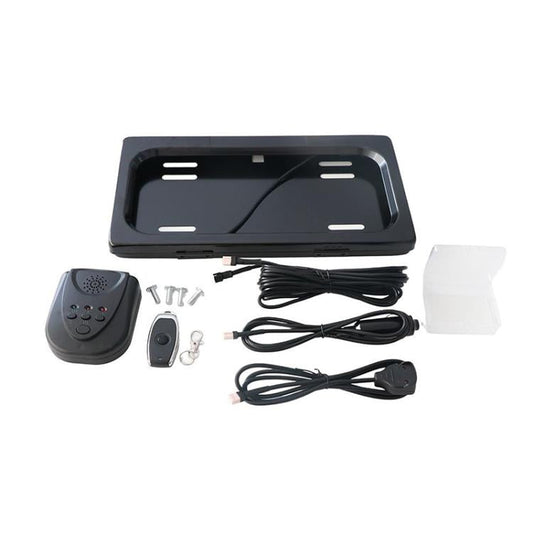 US Standard Rolling Shutter Car License Plate Frame License Plate Bracket, Single License Plate Bracket