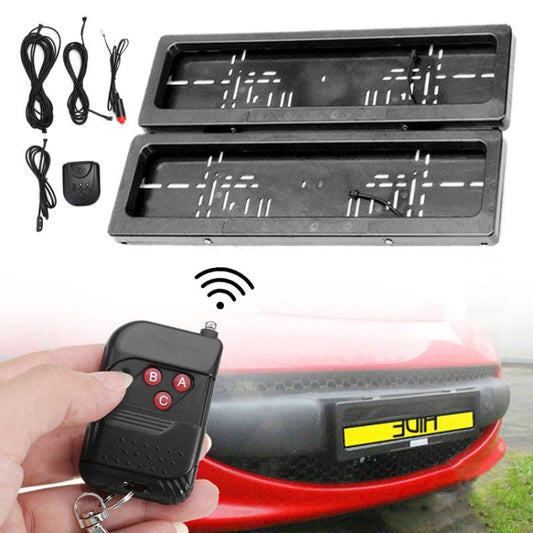 European Standard Electric License Plate Roller Shutter Protective Cover.