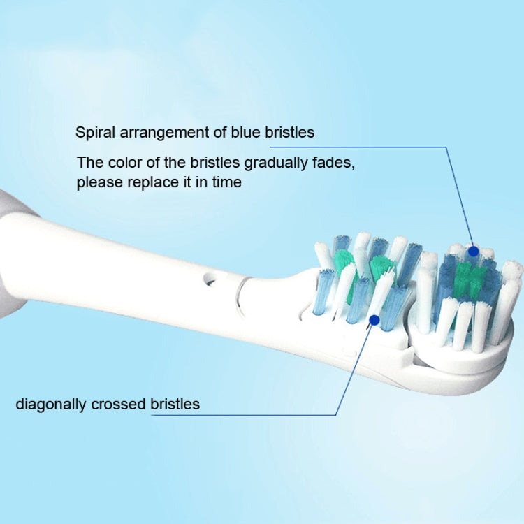 4-Piece Multi-Directional Electric Toothbrush Replacement Heads for Oral-B