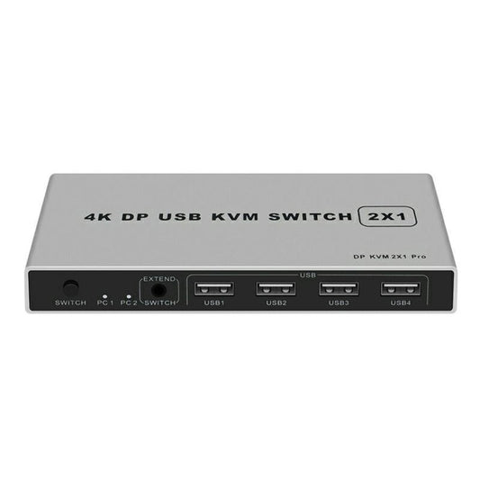 4K KYSW59 60HZ DP USB KVM Switch 2-in-1 Computer Sharing Device