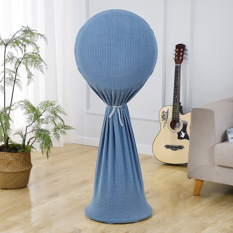 Round Elasticity Fan Dust Cover Household Use Fabric Fan Protective Cover, 110x45cm Green, 110x45cm Blue, 110x45cm Gray
