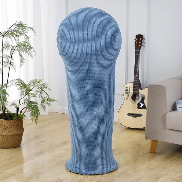Round Elasticity Fan Dust Cover Household Use Fabric Fan Protective Cover, 110x45cm Blue, 110x45cm Gray, 110x45cm Green
