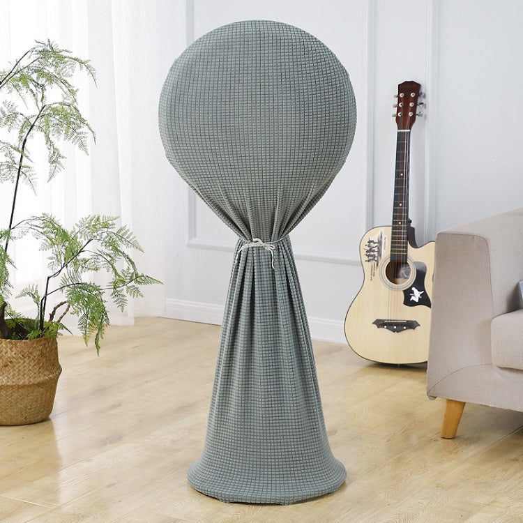 Round Elasticity Fan Dust Cover Household Use Fabric Fan Protective Cover, 110x45cm Green, 110x45cm Blue, 110x45cm Gray