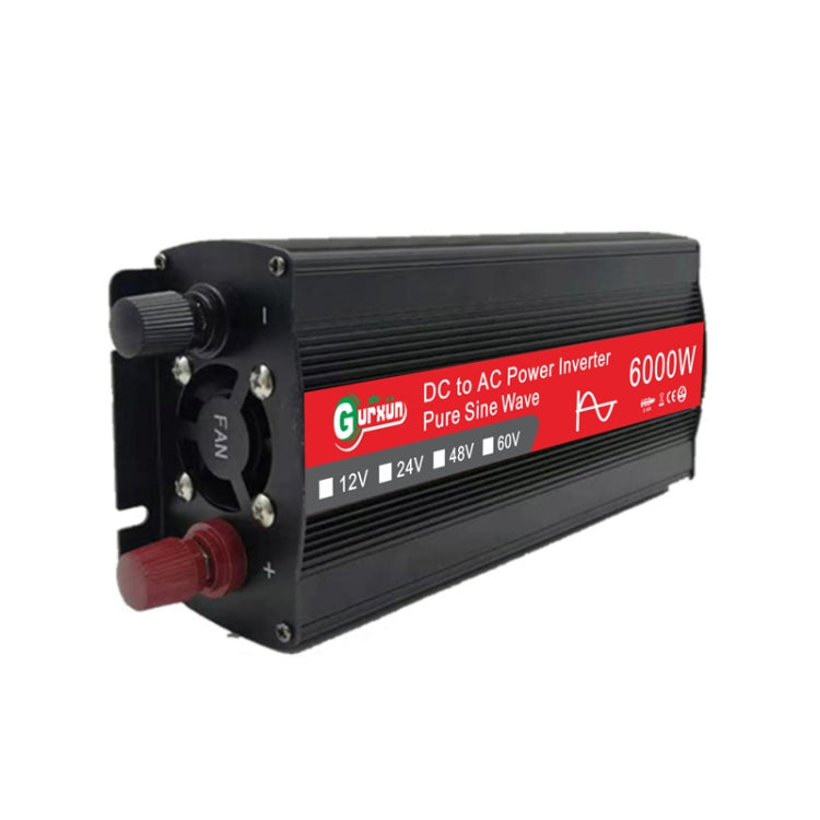 Gurxun 6000W High Power Sine Wave Inverter With Single Digital Display, 6000W 48V-220V, 6000W 60V-220V, 6000W 12V-220V, 6000W 24V-220V