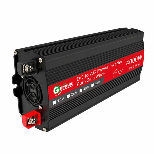 Gurxun 4000W Home Car Power Converter Sine Wave Inverter, 4000W 12V To 220V, 4000W 24V To 220V, 4000W 48V To 220V, 4000W 60V To 220V