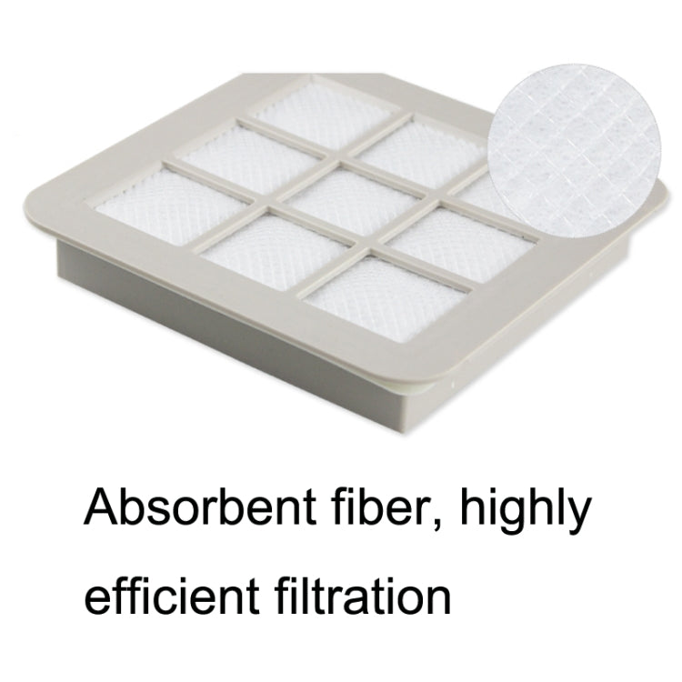 For Philips Vacuum Cleaner FC5823 / FC5826 / FC5830 / FC5832 Accessories, Air Inlet Filter, 5PCS Sponge, Outlet Filter