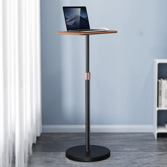 SSKY L42 Laptop Stand Landing Workbench Computer Height Frame, L42 Walnut