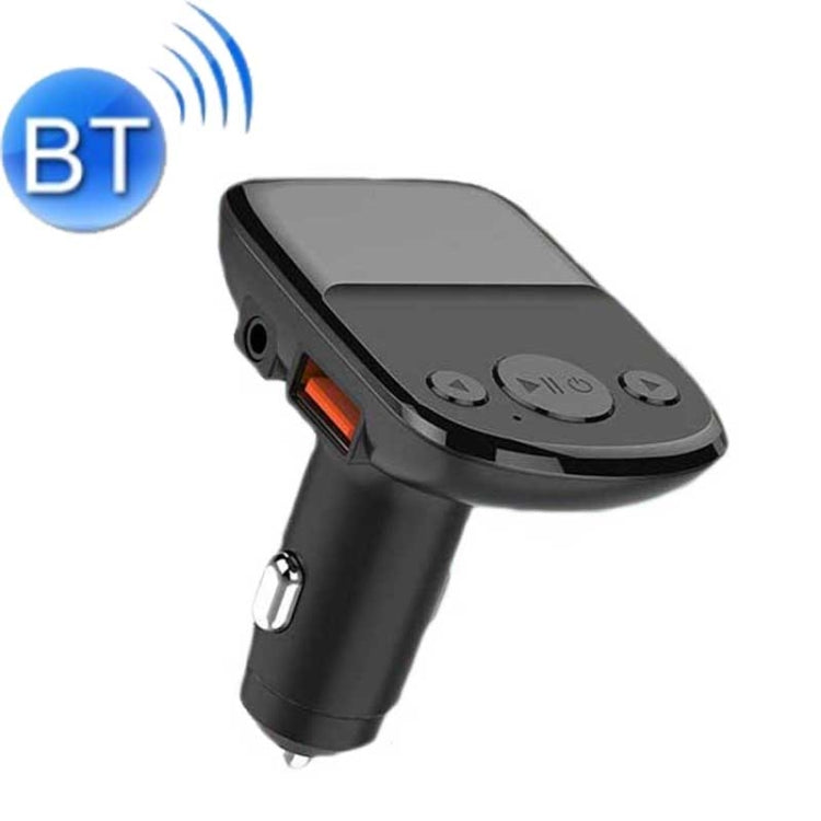 LDNIO C706Q QC3.0+AUTO-ID Car Bluetooth FM Music Digital Display Car Charger, with Micro USB Cable, with 8 Pin Cable, with Type-C/USB-C Cable