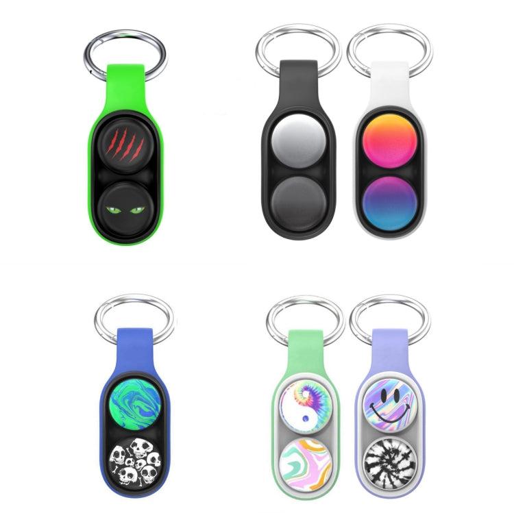 Decompression Toy Magnetic Buckle Toy Press Handheld Toy, Magnetic Buckle Fluorescen Green, Magnetic Buckle Purple, Magnetic Buckle  Black, Magnetic Buckle  White, Magnetic Buckle Navy Blue, Magnetic Buckle  Green