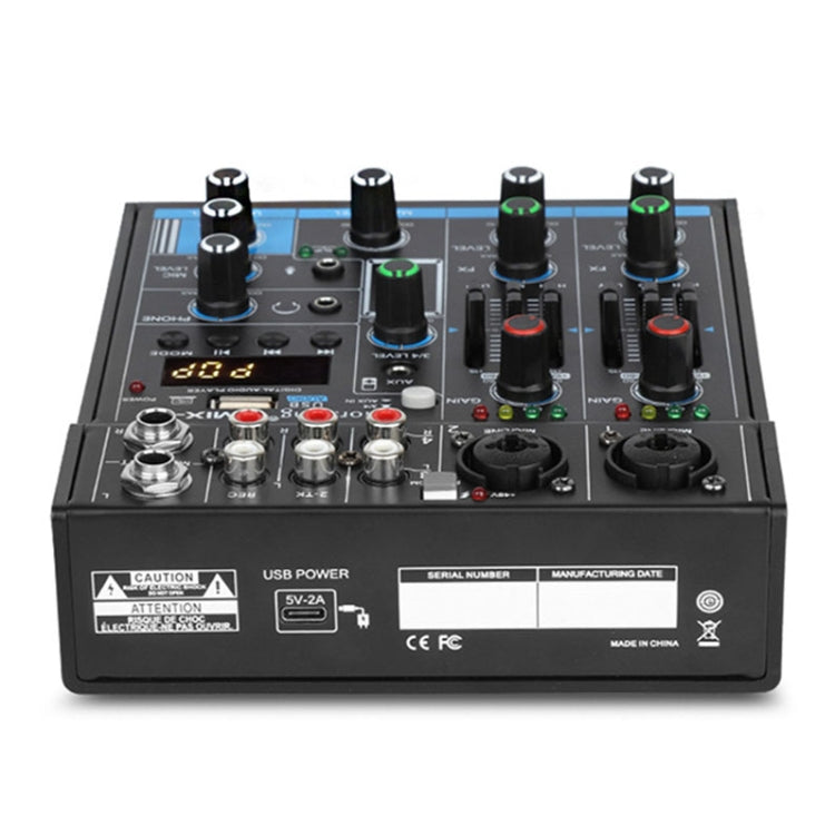 USB Balanced 4-ways Home Computer Recording Bluetooth Sound Card