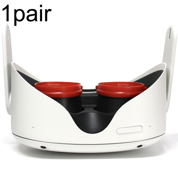 For Oculus Quest / Rifts / Quest 2 1pair VR All-in-one Glasses Frame Magnetic Suction Frame Can Match Myopic Lenses, Glasses Frame(Red), Glasses Frame(Blue), Glasses Frame(Black)