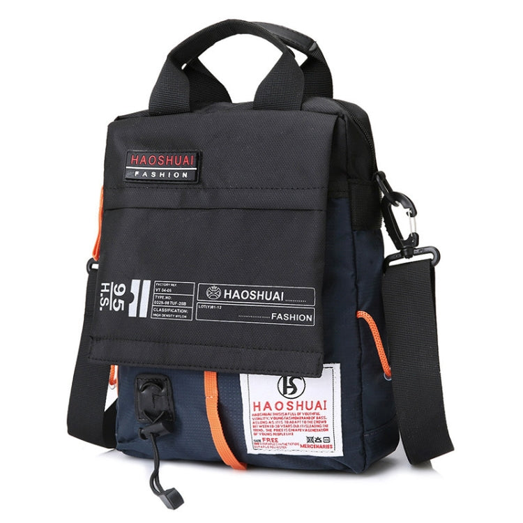 HAOSHUAI 206-1 Men Handheld Crossbody Bag Outdoor Waterproof Cloth Bag, 206-1 Light Blue, 206-1 Dark Blue, 206-1 Black, 206-1 Army Green, 206-1 Grey, 206-1 Brick Red