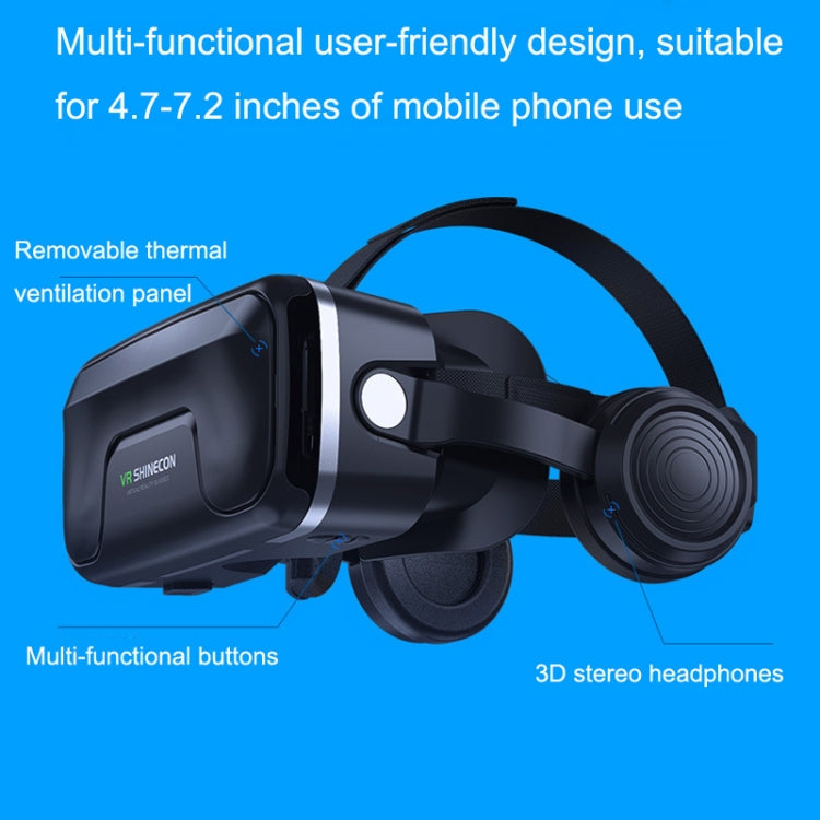 VRSHINECON G04EA+B03 Handle 7th VR Glasses 3D Virtual Reality Game Digital Glasses With Headset