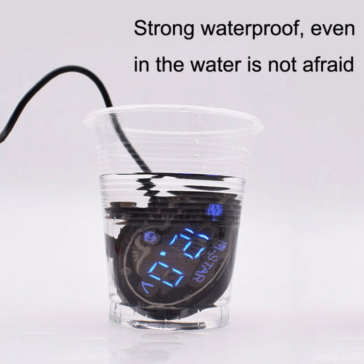 YL-M01 Motorcycle Battery Voltage Monitoring M-STAR Intelligent Voltage Meter, YL-M01 Blue, YL-M01 Purple