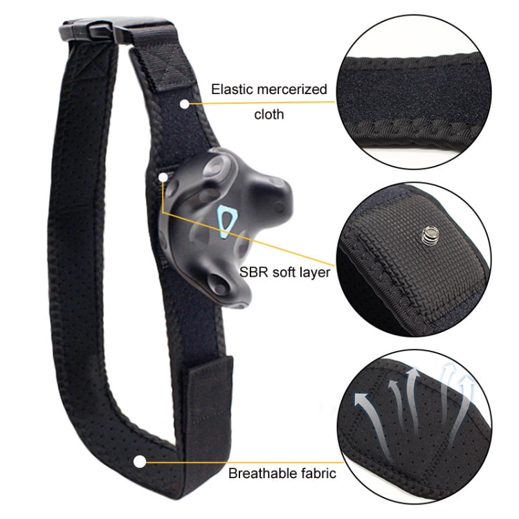 For HTC Vive Tracker VR Game Tracker Strap Accessories, Style:, Foot/Wrist Straps, Headband, Belt, Palm Straps, 2 Wristband+1 Belt