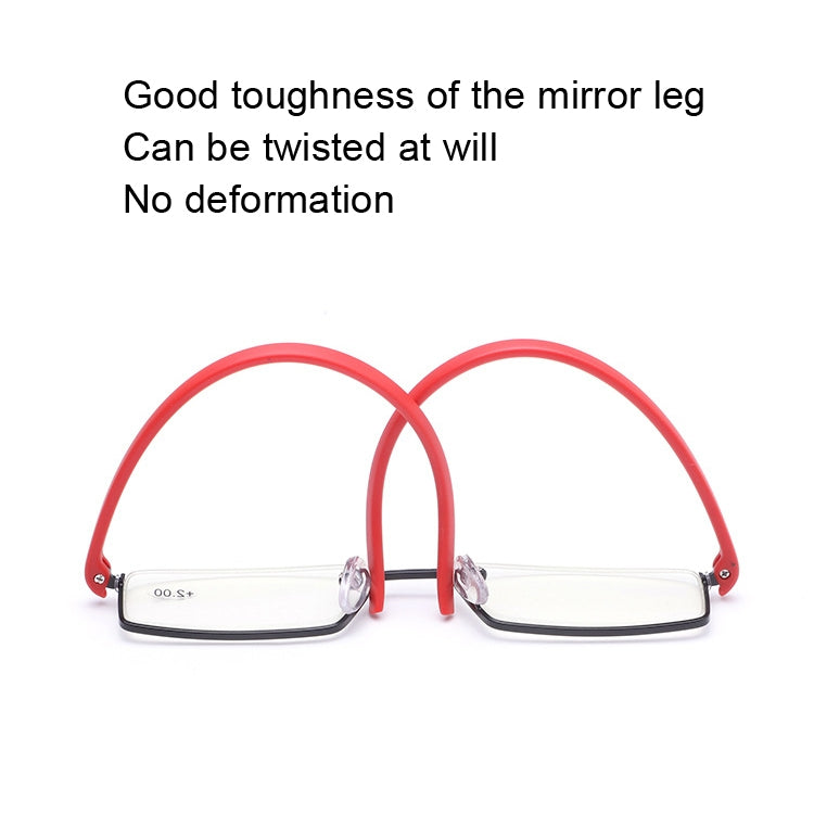 TR90 Seniors Clear Glasses With Portable Case Lightweight Presbyopic Glasses, +1.00, +1.50, +2.00, +2.50, +3.00, +3.50