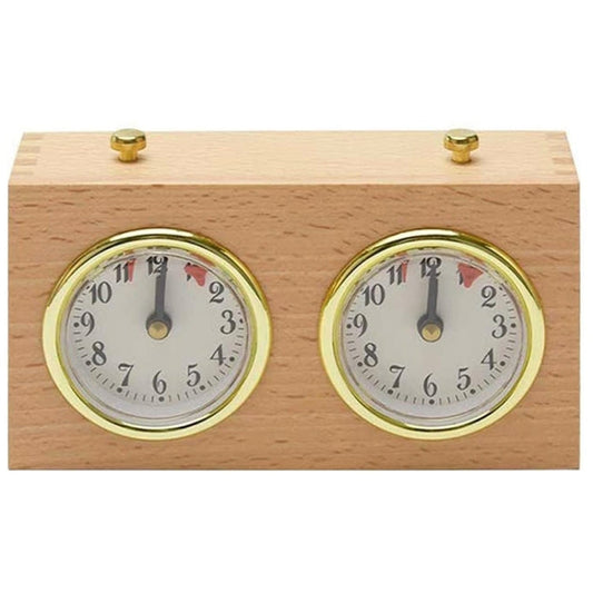 DT05a Retro Wood Shell Chess Clock Mechanical International Chess Clock, DT05a
