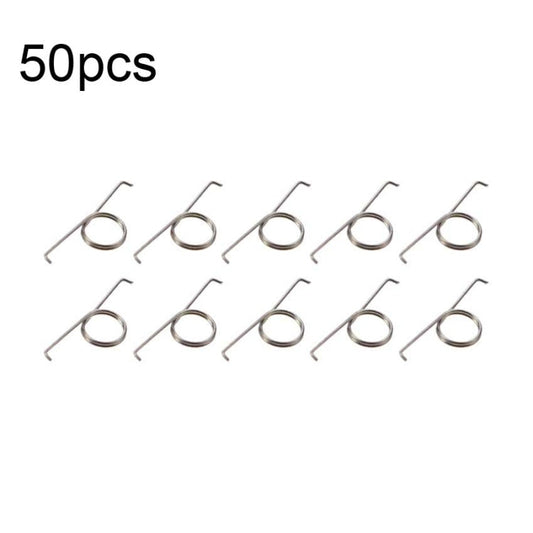 For PS5 Controller 50pcs Replacement Buttons Metal Springs ,Spec:, L2 R2 Springs, Motor Springs