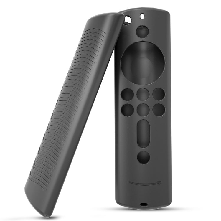 For Amazon Fire TV Stick 4K 2nd Remote Control Anti-Fall Silicone Protective Case(Purple)