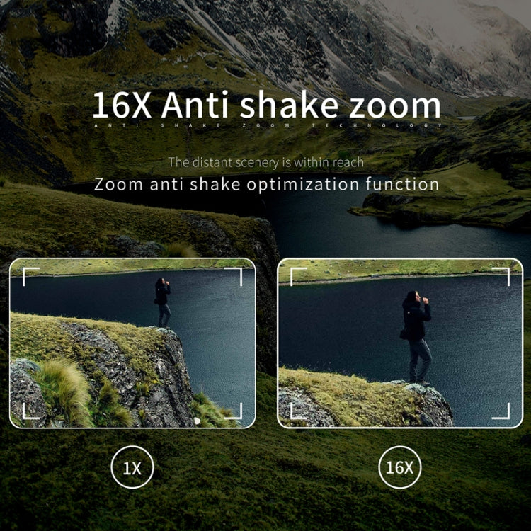 Dual-camera  64 Million Pixel High-definition WIFI Digital Camera Standard+Light+Lens+Mic+Bracket