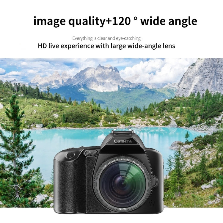 Dual-camera  64 Million Pixel High-definition WIFI Digital Camera Standard+Light+Lens+Mic+Bracket
