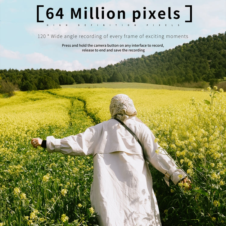 Dual-camera  64 Million Pixel High-definition WIFI Digital Camera Standard+Light+Lens+Mic+Bracket