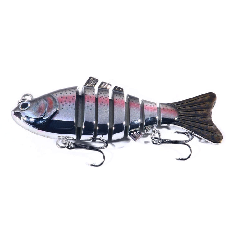 HENGJIA 10cm 24g Bionic Multi-Section Fish Bait Plastic Electroplating Fake Bait, JM060 (3), JM060 (4), JM060 (5), JM060 (6), JM060 (1), JM060 (2)