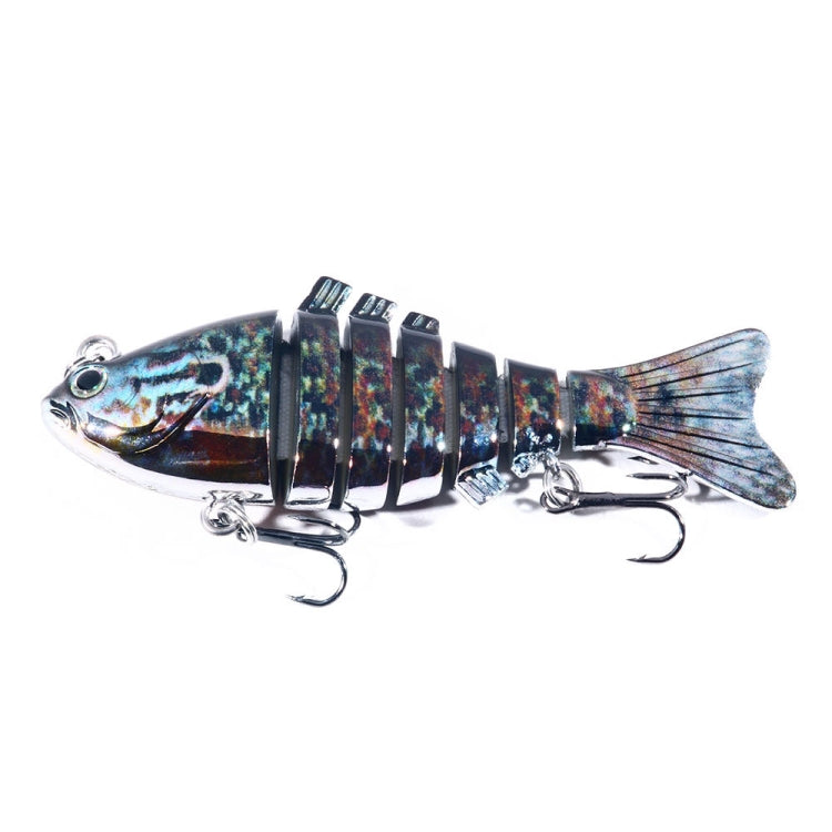 HENGJIA 10cm 24g Bionic Multi-Section Fish Bait Plastic Electroplating Fake Bait, JM060 (3), JM060 (4), JM060 (5), JM060 (6), JM060 (1), JM060 (2)