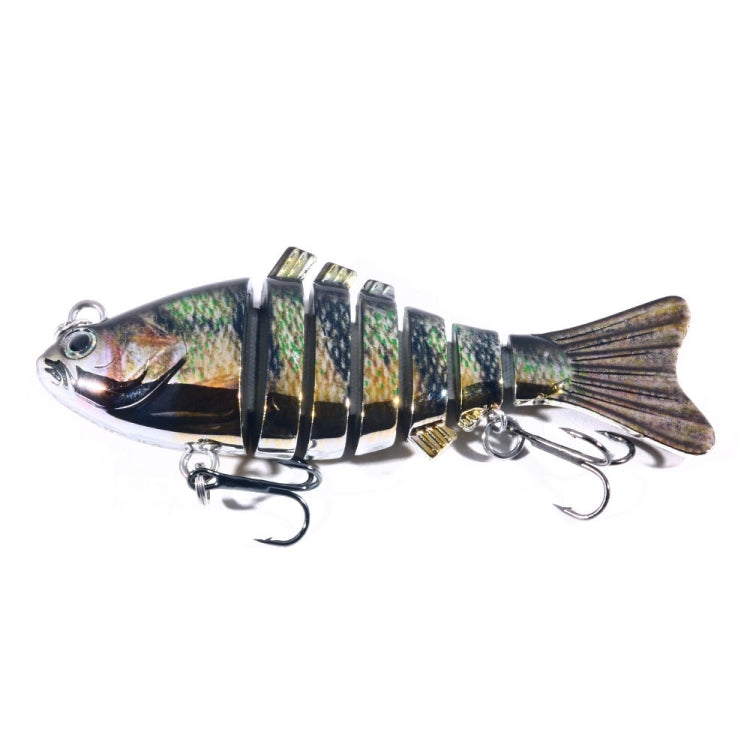 HENGJIA 10cm 24g Bionic Multi-Section Fish Bait Plastic Electroplating Fake Bait, JM060 (3), JM060 (4), JM060 (5), JM060 (6), JM060 (1), JM060 (2)