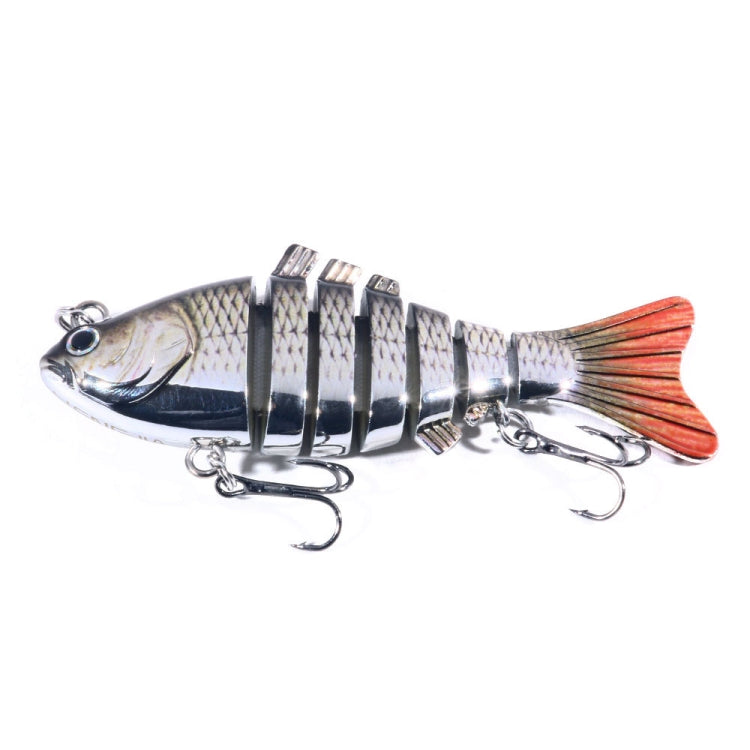 HENGJIA 10cm 24g Bionic Multi-Section Fish Bait Plastic Electroplating Fake Bait, JM060 (3), JM060 (4), JM060 (5), JM060 (6), JM060 (1), JM060 (2)