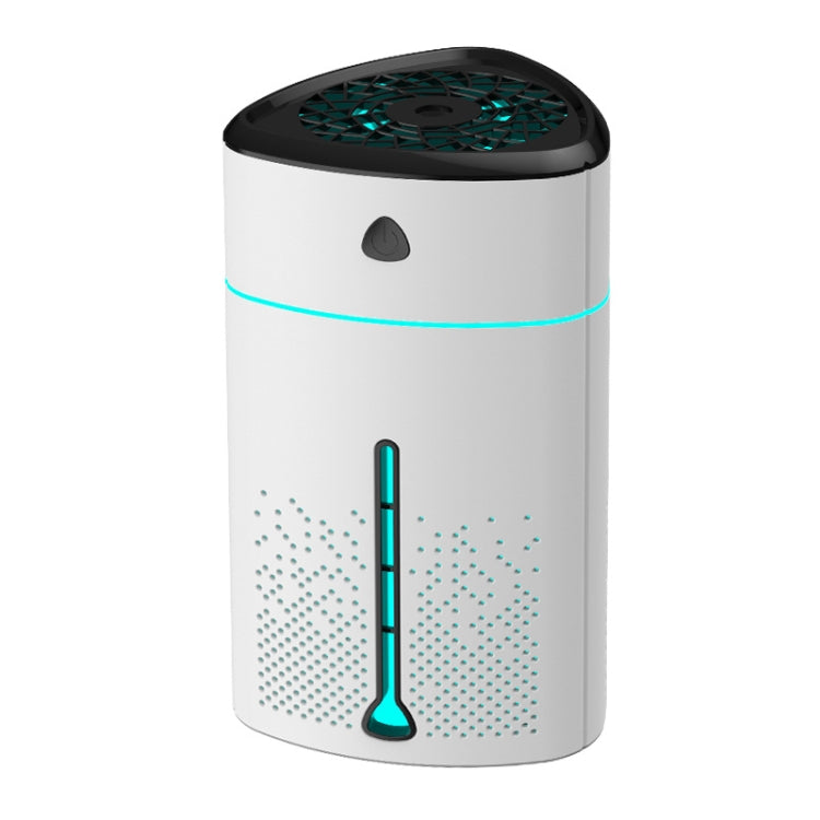 Silent USB Plug-In Silver Ion Purifying Humidifier Household Night Light Atomizer, Electroplated White, Electroplated Green, White, Green, Duck