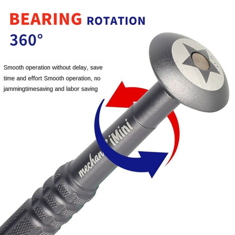 MECHANIC iMini Series Mobile Phone  Glasses Screw Batch Clock Tool, Series: T2