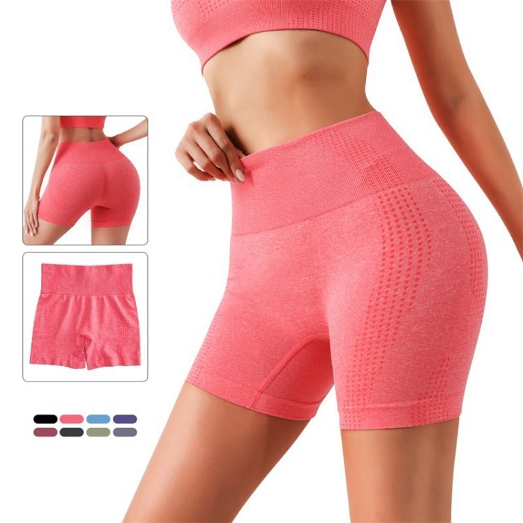 Women Fitness Sports Butt Lifting Shorts Shaping Beauty External Wear Leggings, Size: L/XL(Dark Gray)