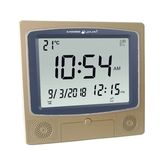 Desktop Digital Perpetual Calendar Study Alarm Clock