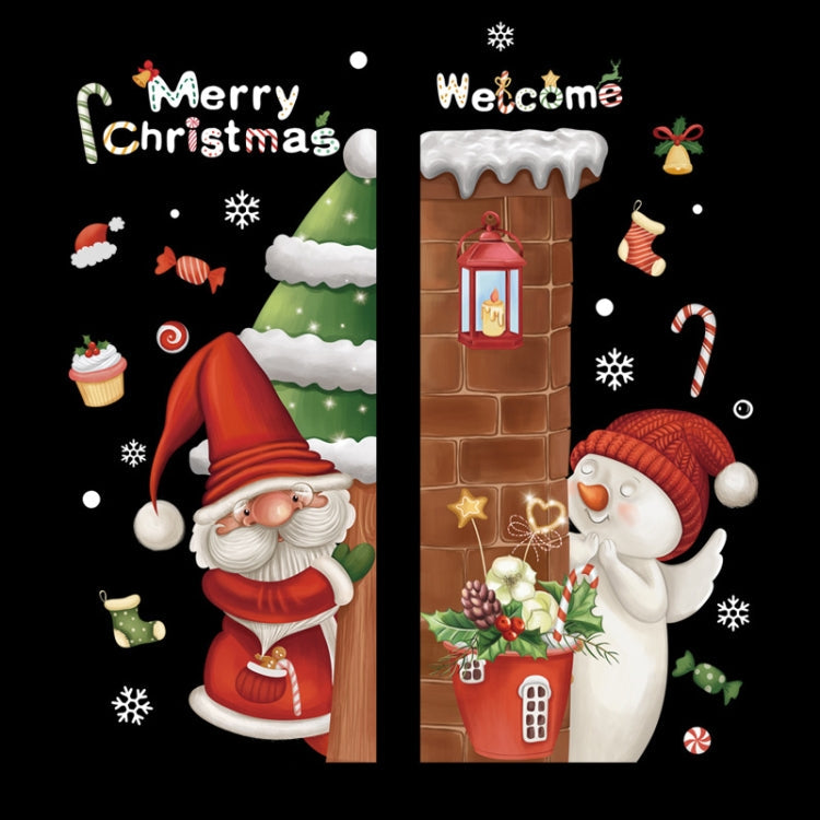 Christmas Window Decoration Poster Santa Claus Elk Snowflake Glass Wall Stickers, SD-01 45x60cm, SD-02 45x60cm, SD-03 30x90cm, SD-05 30x90cm, SD-12 30x90cm, SD-2203 30x45cm, SD-2204 30x45cm, SD-2205 30x45cm, SD-2206 45x60cm, SD-2207 45x60cm            ...