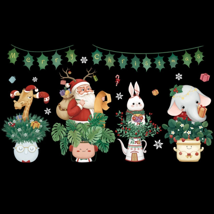 Christmas Window Decoration Poster Santa Claus Elk Snowflake Glass Wall Stickers, SD-01 45x60cm, SD-02 45x60cm, SD-03 30x90cm, SD-05 30x90cm, SD-12 30x90cm, SD-2203 30x45cm, SD-2204 30x45cm, SD-2205 30x45cm, SD-2206 45x60cm, SD-2207 45x60cm            ...