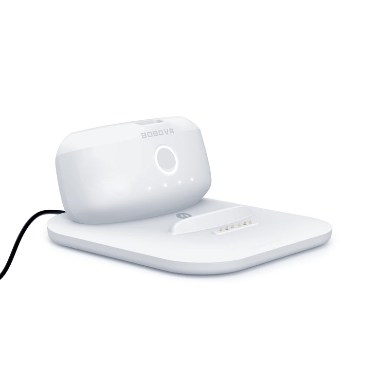 BOBOVR Twin Charger Station Magnetic Charging Dock for Quest 3 Head Strap B2 Battery Pack