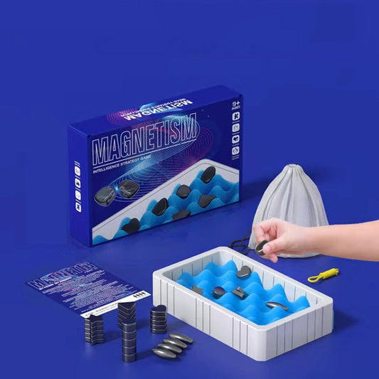 Magnetic Chess Game Fun Table Strategy Game for Kids and Adults, Sponge Model, Rope Model, Sponge Model Rock Chess, Rope Model Rock Chess