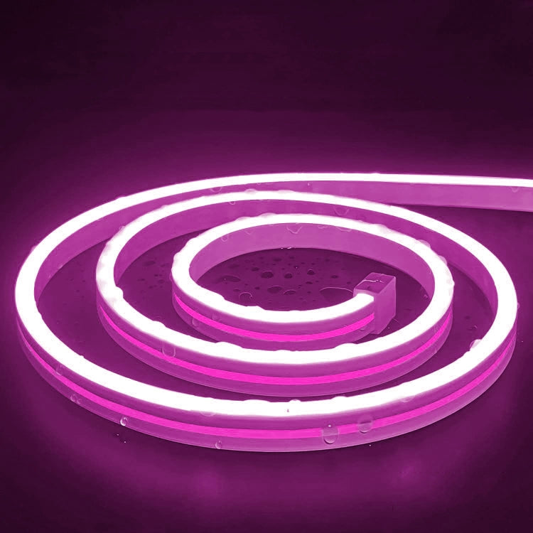 2m 5V LED Light Strip USB Flexible Neon Silicone Soft Strips Set(Pink)