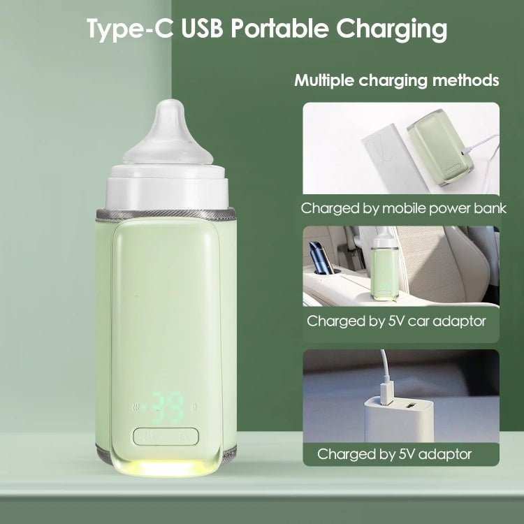 18W Baby Bottle Warmer With Digital Display & Night Light, Spec: Flagship Version