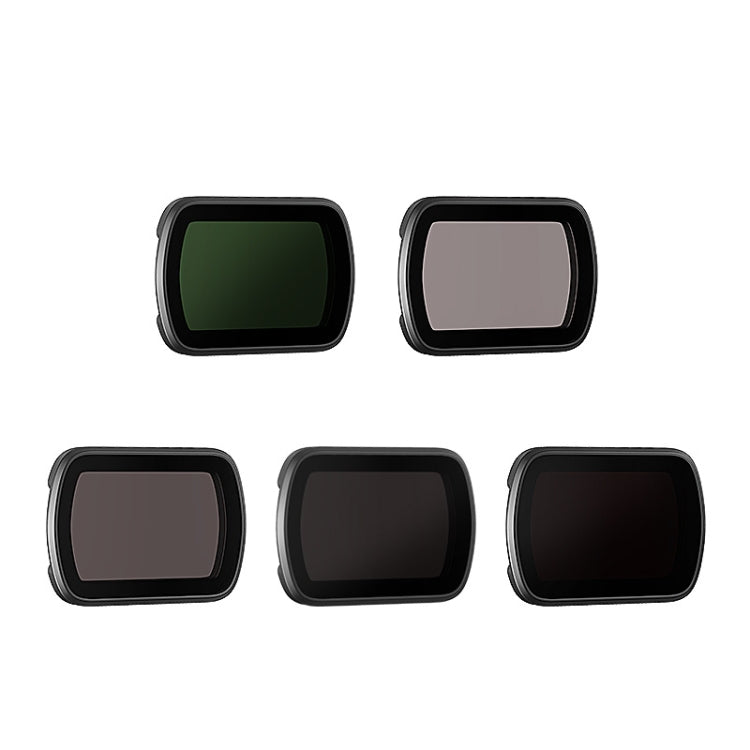 For DJI Osmo Pocket 3 aMagisn HD Double Sided Coated Filters Sports Camera Protective Goggles, CPL, ND16+ND64+ND256 + CPL