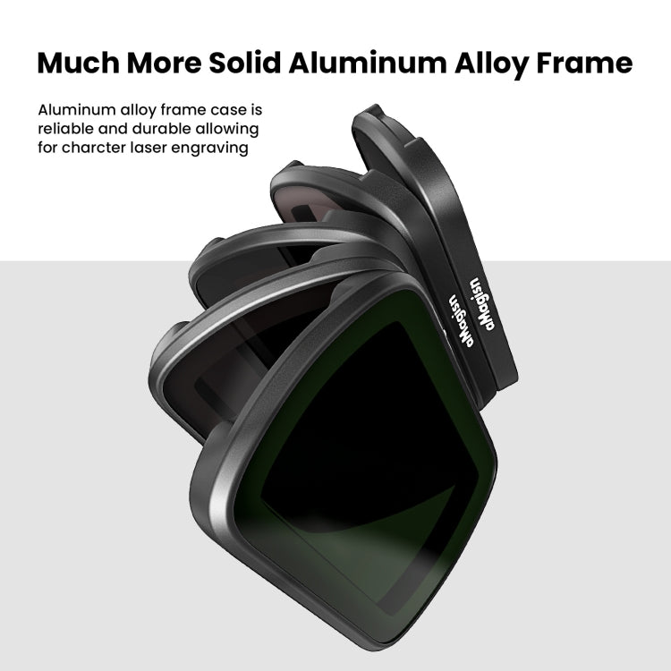 For DJI Osmo Pocket 3 aMagisn HD Double Sided Coated Filters Sports Camera Protective Goggles, CPL, ND16+ND64+ND256 + CPL