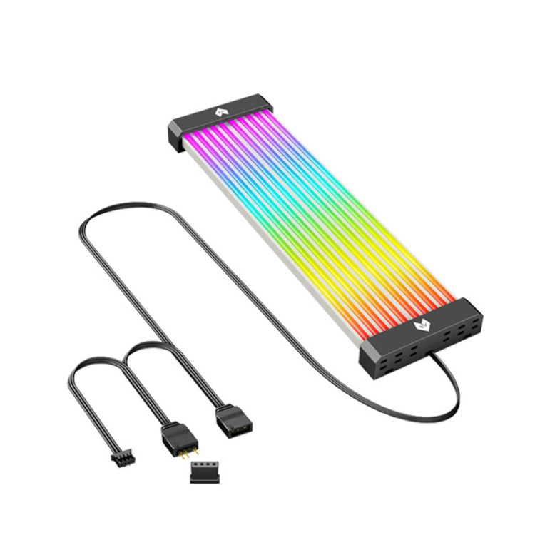AOSOR Al200 Neon Cable Computer Motherboard Graphics Card Glow Board Power Supply Line Decoration, AL200
