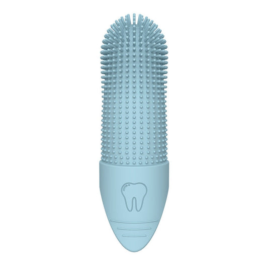 Pet Finger Toothbrush Cats Dogs Silicone Toothbrush Pet Oral Cleaning Care Tool